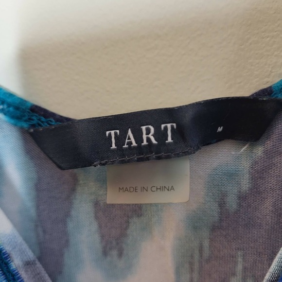 Tart Sleeveless Megan Printed Jumpsuit - Abstract - Blue Multi/Blue - Picture 14 of 14